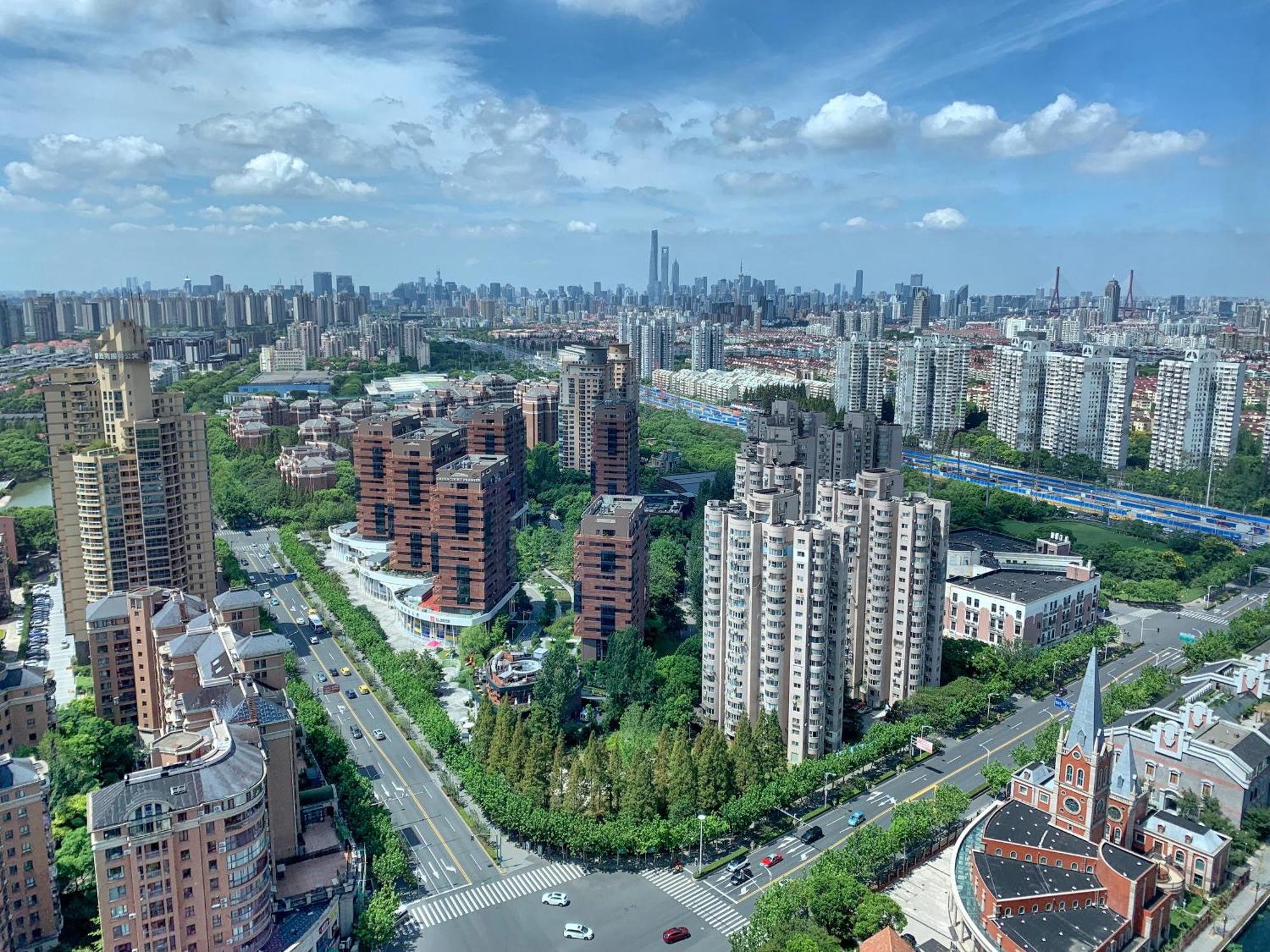 Shanghai Marriott Hotel Pudong East - Only A 30 Minute Drive From Disney Екстериор снимка
