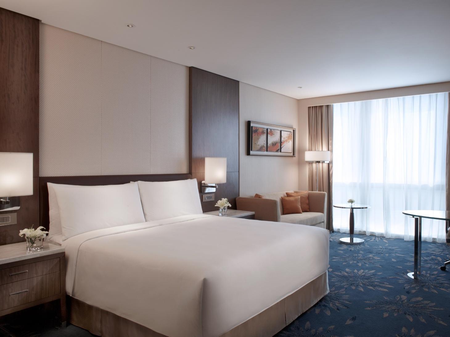Shanghai Marriott Hotel Pudong East - Only A 30 Minute Drive From Disney Екстериор снимка